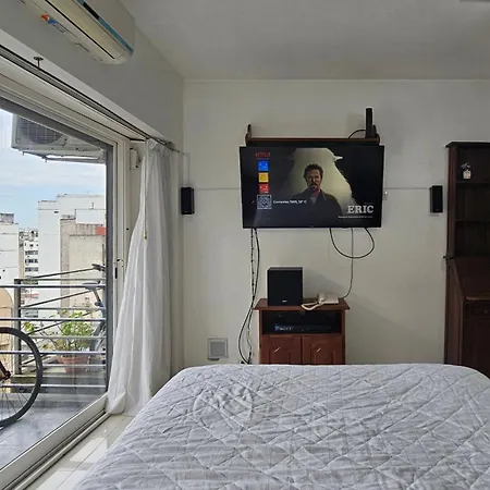 Monoambiente Con Balcon Y Cochera Privada - Tv 50